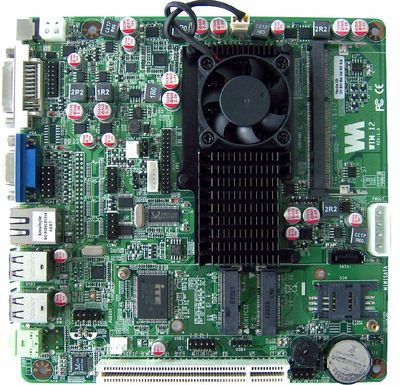 板載D2550主板 一款適用于嵌入式系統的超薄、高效能解決方案